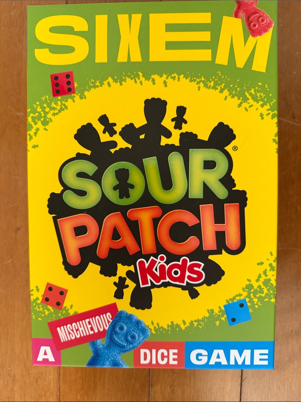 Hootenanny Sixem Sour Patch Kids Dice Game